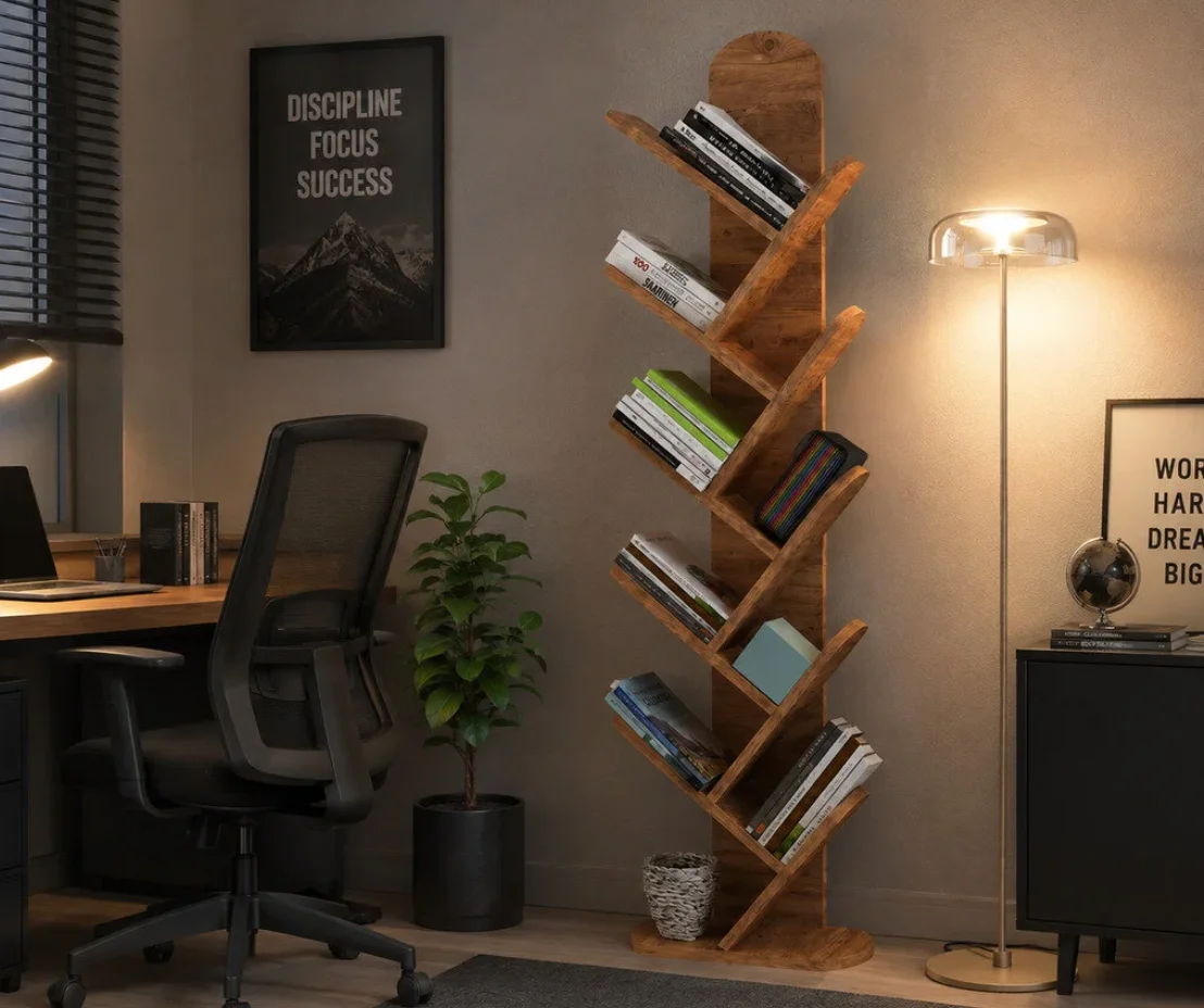 Kitap Rafi kitaplarla dolu hali